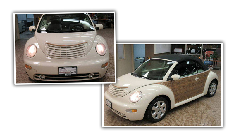Illustration for article titled An Unholy New Beetle/PT Cruiser/Woody Mutant Is On Craigslist And Could Be Yours